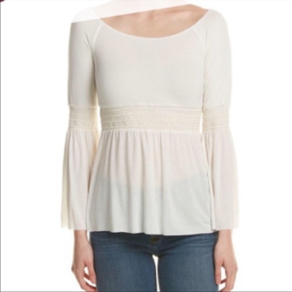 🟡 Bailey 44 Round Turn Top Cream - Picture 1 of 8